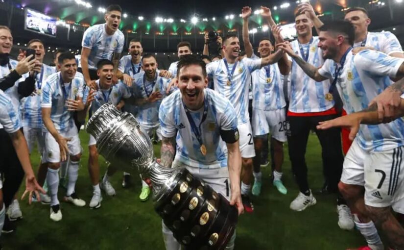 Copa America 2021 Sebuah Sejarah Messi Mempersembahkan Trofi untuk Argentina