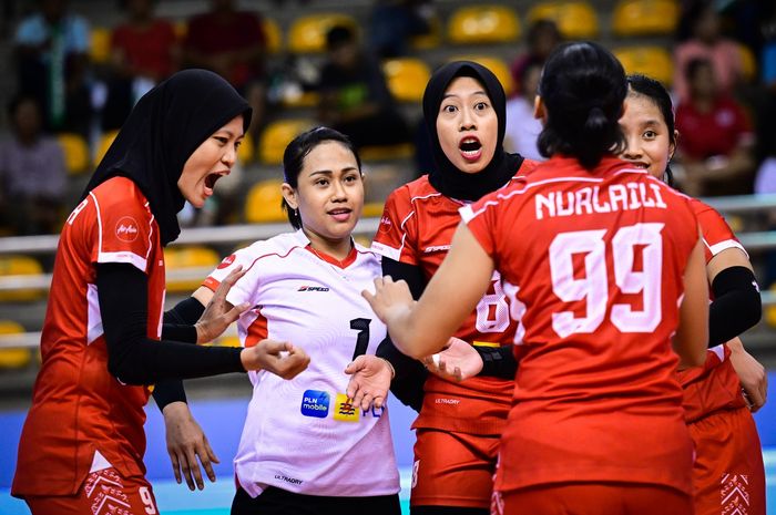 Hasil SEA V League Putri 2024 Timnas Voli Putri Indonesia Kalah dari Filipina